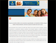Tablet Screenshot of goldencross.webnode.com.br