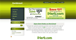 Desktop Screenshot of iherbbrasil.webnode.com