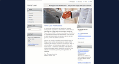 Desktop Screenshot of homeloanmodifications.webnode.com