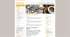 Desktop Screenshot of donaleedrillingcompany.webnode.com