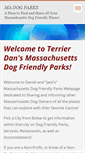 Mobile Screenshot of madogfriendlyparks.webnode.com