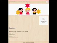 Tablet Screenshot of mszazriva.webnode.sk