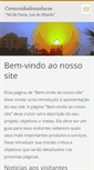 Mobile Screenshot of comunidadesaolucas.webnode.com