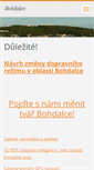 Mobile Screenshot of bohdalec.webnode.com