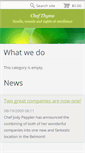 Mobile Screenshot of chefthyme.webnode.com