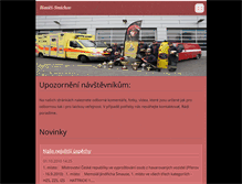 Tablet Screenshot of hasici-smichov.webnode.cz