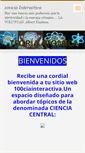 Mobile Screenshot of 100ciainteractiva.webnode.es