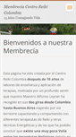Mobile Screenshot of membreciareikicolombia.webnode.es