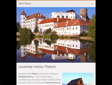 Tablet Screenshot of lazne-trebon.webnode.cz