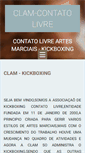 Mobile Screenshot of clam-contatolivre.webnode.com.br