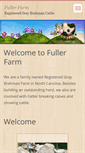 Mobile Screenshot of fullerfarm.webnode.com