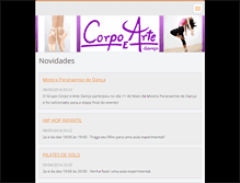 Tablet Screenshot of corpoeartesjp.webnode.com.br