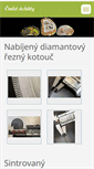 Mobile Screenshot of ceskeachaty.webnode.cz