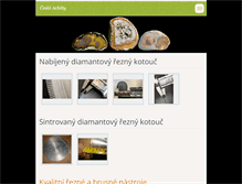 Tablet Screenshot of ceskeachaty.webnode.cz