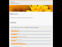 Tablet Screenshot of jiskra.webnode.cz