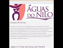 Tablet Screenshot of aguasdonilo.webnode.com.br