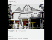 Tablet Screenshot of estatesales-plus.webnode.com