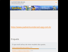 Tablet Screenshot of padventuresguia.webnode.com.br