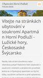 Mobile Screenshot of hornipodluzi.webnode.cz