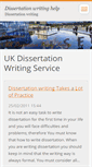 Mobile Screenshot of dissertationwriting.webnode.com
