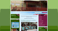 Desktop Screenshot of escolamodelo-sempre.webnode.com.br
