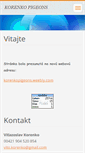 Mobile Screenshot of korenkopigeons.webnode.sk