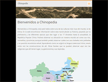 Tablet Screenshot of chinopedia.webnode.es
