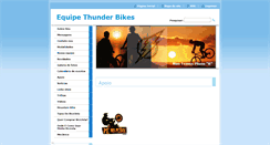 Desktop Screenshot of equipethunderbikes.webnode.com.br