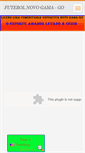 Mobile Screenshot of futebolnovogama.webnode.com.br