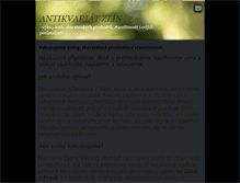 Tablet Screenshot of antikvariat-zlin.webnode.cz