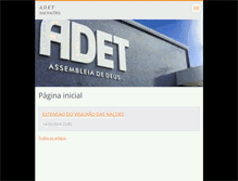 Tablet Screenshot of adet-florestanacional.webnode.com.br