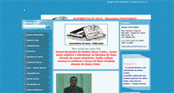 Desktop Screenshot of missaoedificando.webnode.com.br