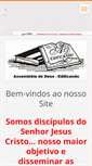 Mobile Screenshot of missaoedificando.webnode.com.br