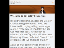 Tablet Screenshot of billselbyproperties.webnode.com