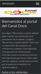 Mobile Screenshot of canaldocetv.webnode.com