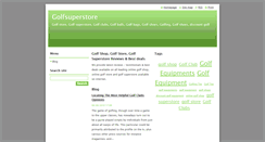 Desktop Screenshot of golfsuperstore.webnode.com