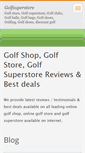 Mobile Screenshot of golfsuperstore.webnode.com