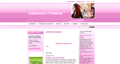 Desktop Screenshot of kadernictvi-pedikura-bystrice.webnode.cz