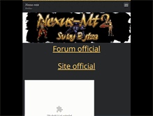Tablet Screenshot of nexus-mt2.webnode.com