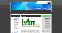 Desktop Screenshot of etpproject.webnode.com