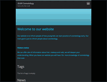 Tablet Screenshot of kamdesign.webnode.com