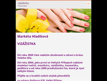 Tablet Screenshot of hladikova-marketa.webnode.cz