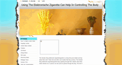 Desktop Screenshot of elektronischezigarette.webnode.com