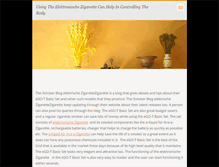 Tablet Screenshot of elektronischezigarette.webnode.com