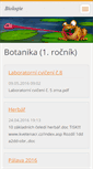 Mobile Screenshot of biology.webnode.cz