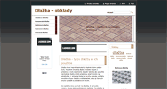 Desktop Screenshot of obklady-dlazba.webnode.sk