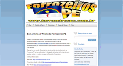 Desktop Screenshot of forrozeirospe.webnode.com
