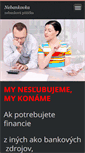 Mobile Screenshot of nebankovka.webnode.sk