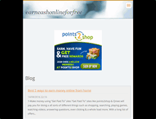 Tablet Screenshot of earncashonlineforfree-web8.webnode.com