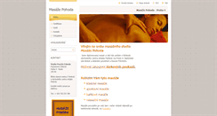 Desktop Screenshot of masaze-pohoda.webnode.cz